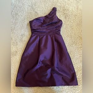 Monique lhuillier brides maid dress plum/purple size 6